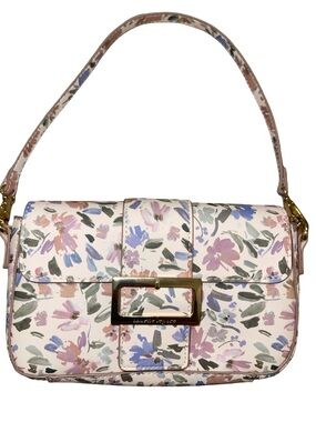 Nanette Lepore Floral Avianne Shoulder Bag - Pastel Multi/Gold